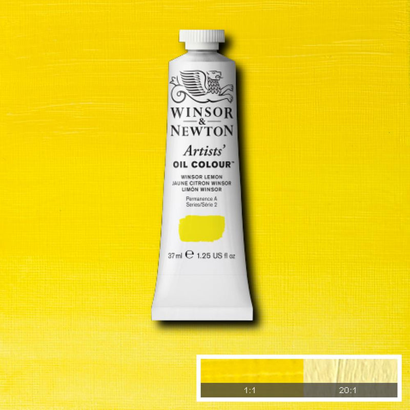 Winsor & Newton Artists Oil Colour Paint 37ml (Yellow, Orange, Red and Pink)