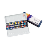 Rosa Gallery Artists' Watercolours Monopigmented Set (21 Whole Pans)