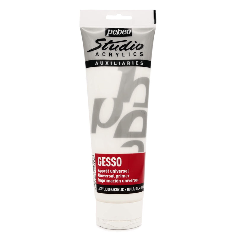 Pebeo Studio Acrylics White Gesso 250ml