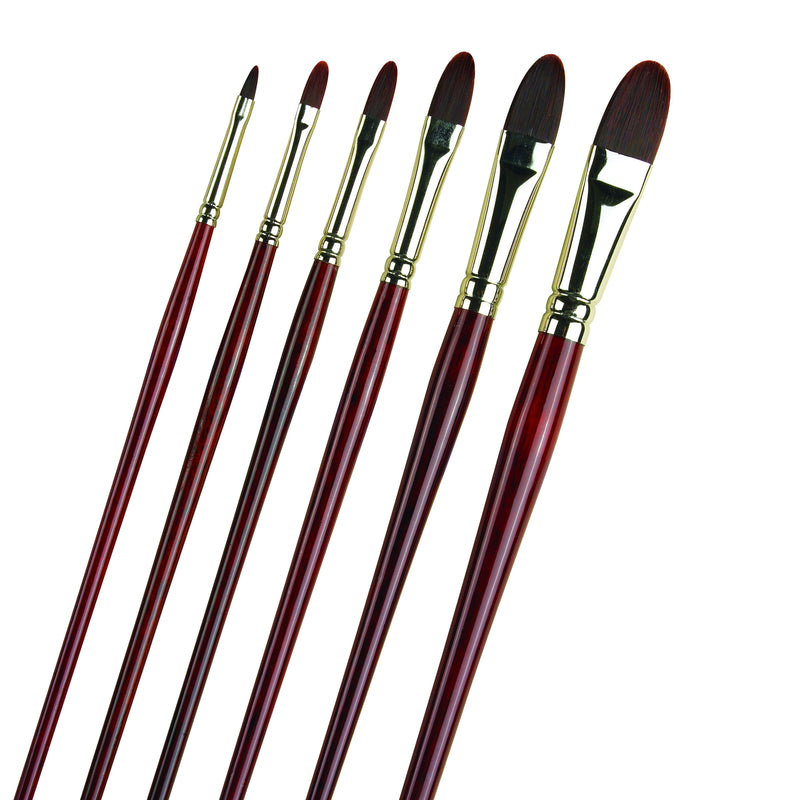 Pro Arte Series 205 Acrylix Filbert Brushes