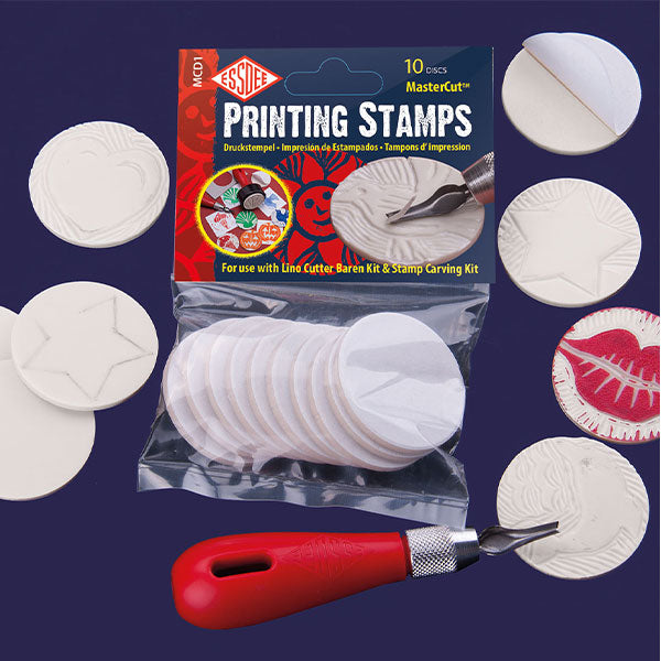 MasterCut Printing Stamps (45mm - Pack of 10)