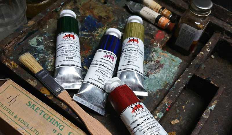 Product Spotlight: Michael Harding Artists' Oil Colours