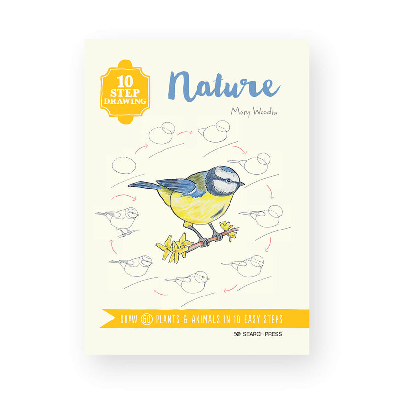 10 Step Drawing: Nature by Mary Woodin