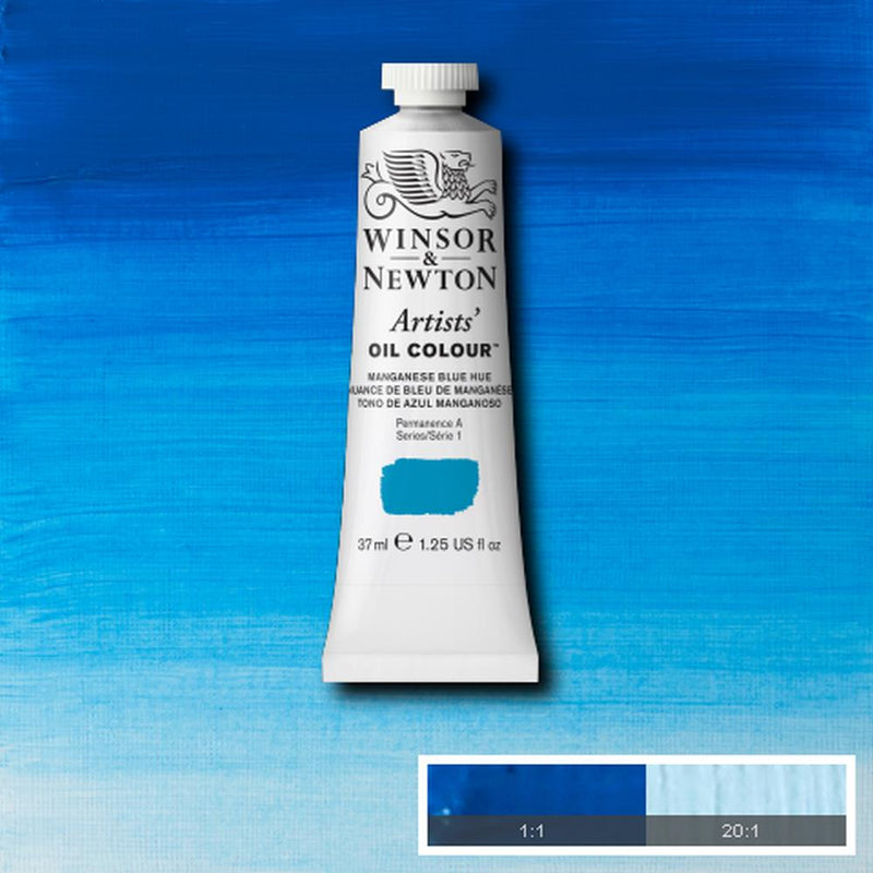 Winsor & Newton Artists Oil Colour Paint 37ml (Purple, Blue, Green and Brown)