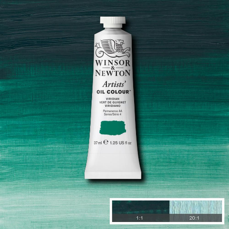 Winsor & Newton Artists Oil Colour Paint 37ml (Purple, Blue, Green and Brown)