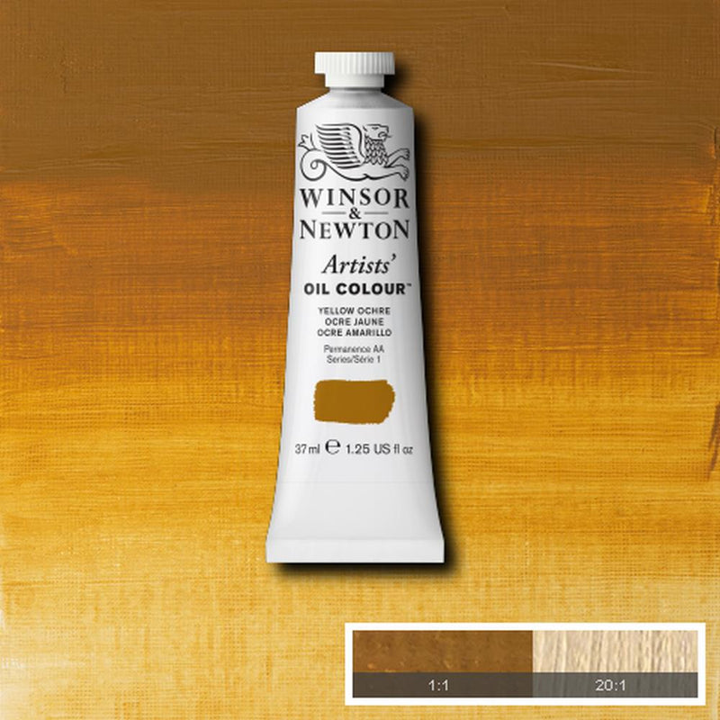 Winsor & Newton Artists Oil Colour Paint 37ml (Yellow, Orange, Red and Pink)