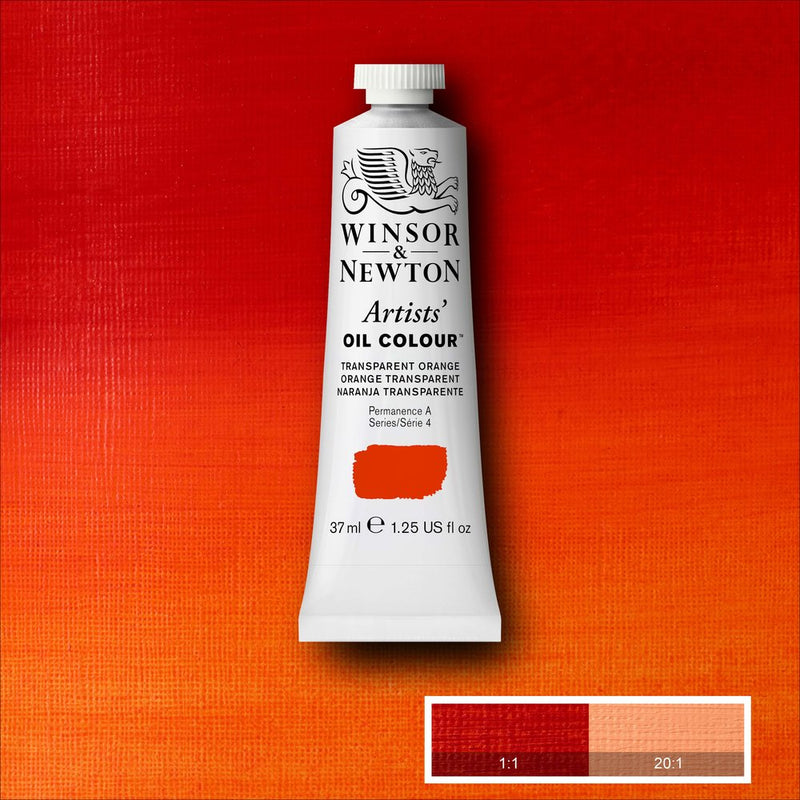 Winsor & Newton Artists Oil Colour Paint 37ml (Yellow, Orange, Red and Pink)