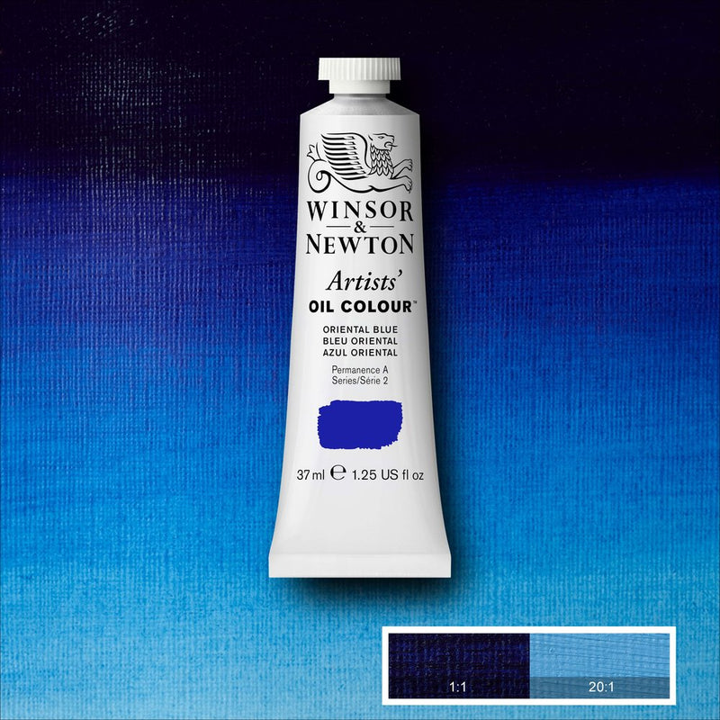 Winsor & Newton Artists Oil Colour Paint 37ml (Purple, Blue, Green and Brown)