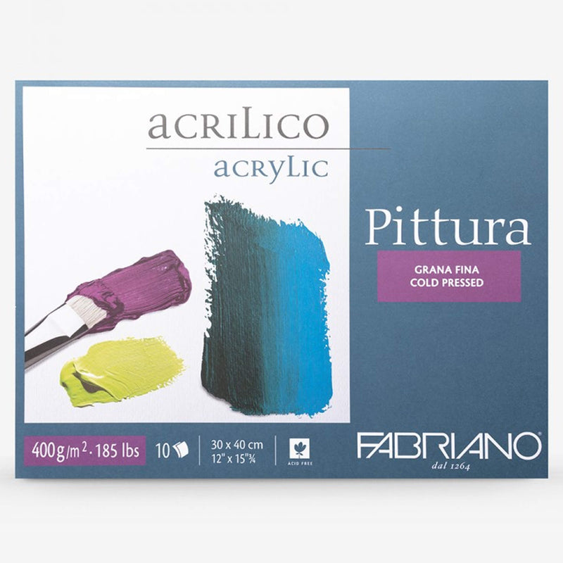 Fabriano Pittura Acrylic Painting Paper Blocks (400gsm)