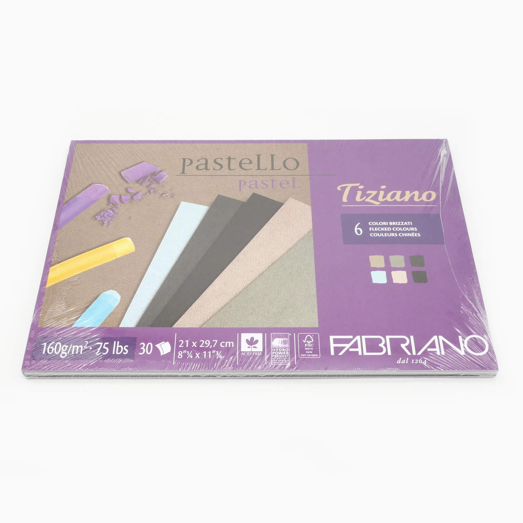 Fabriano Tiziano Pastel Paper Pads Details Art Materials