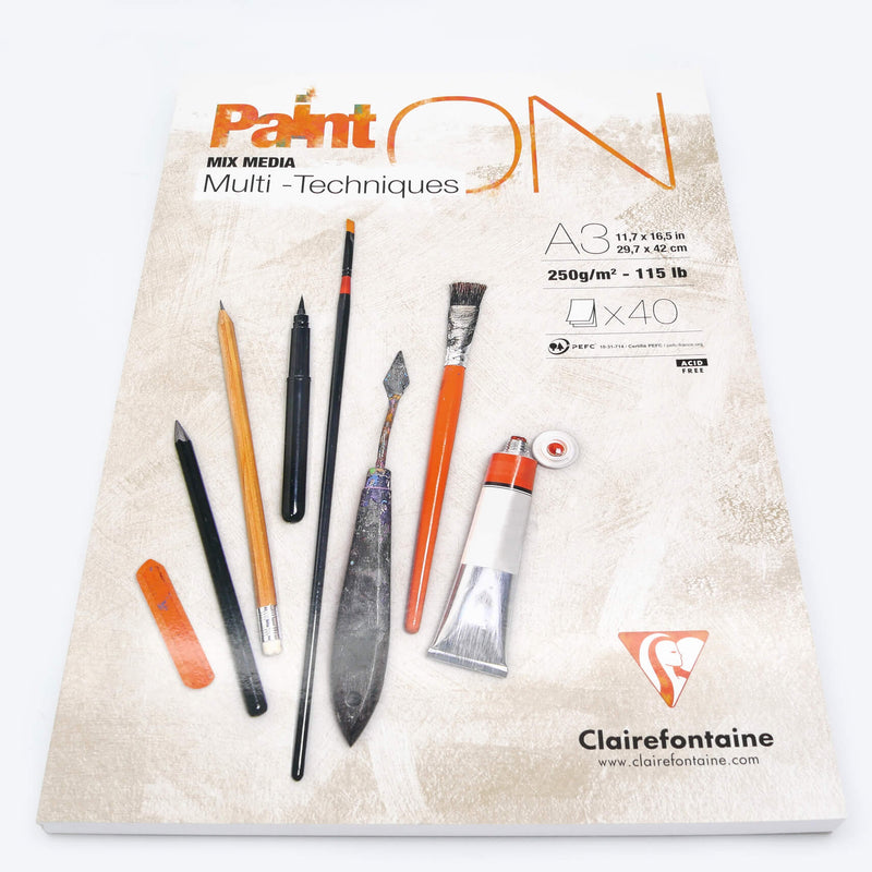 Paint On Mixed Media Paper Pads (250gsm)