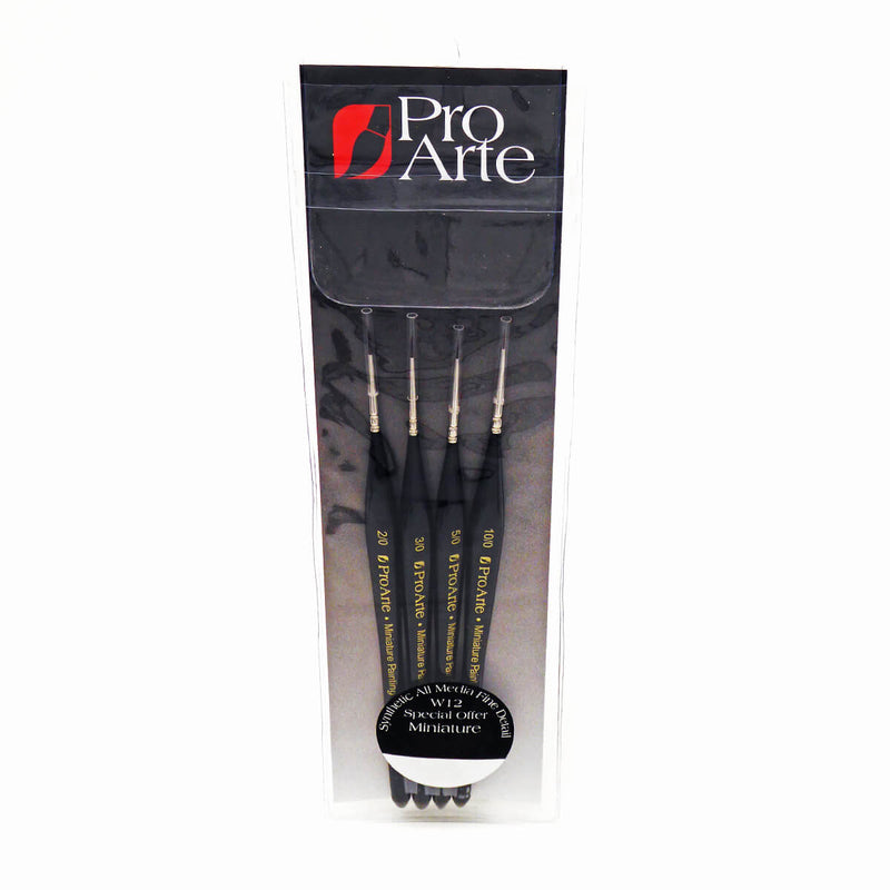 ProArte Miniature Brush set W12
