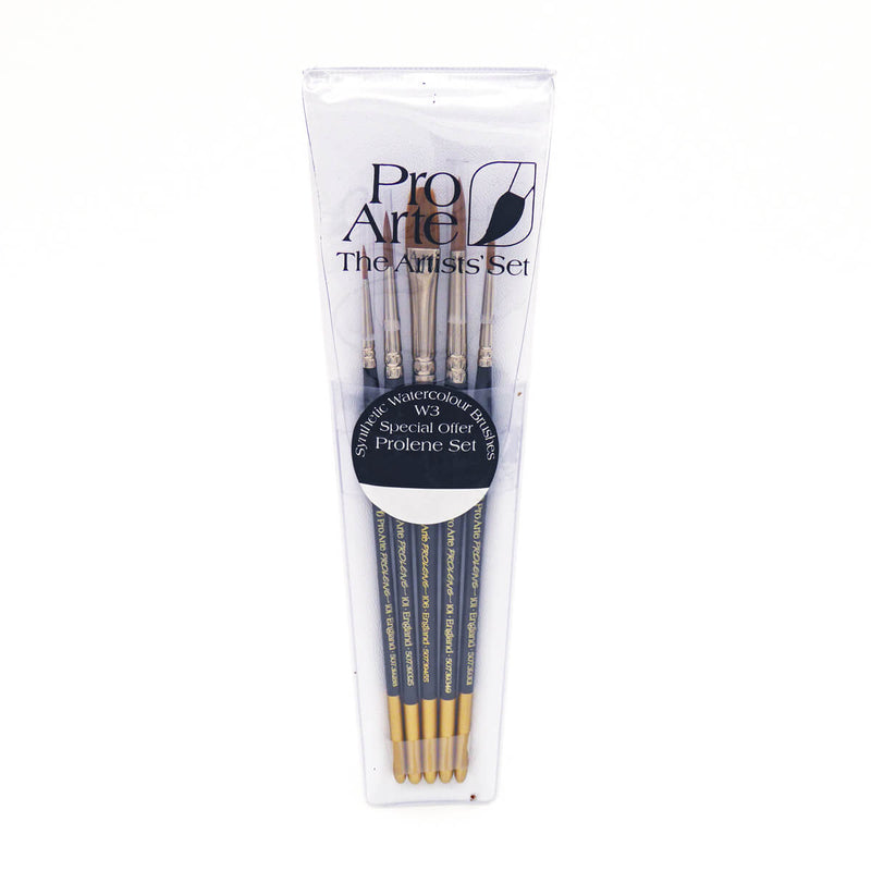 ProArte Prolene Watercolour Brush set W3