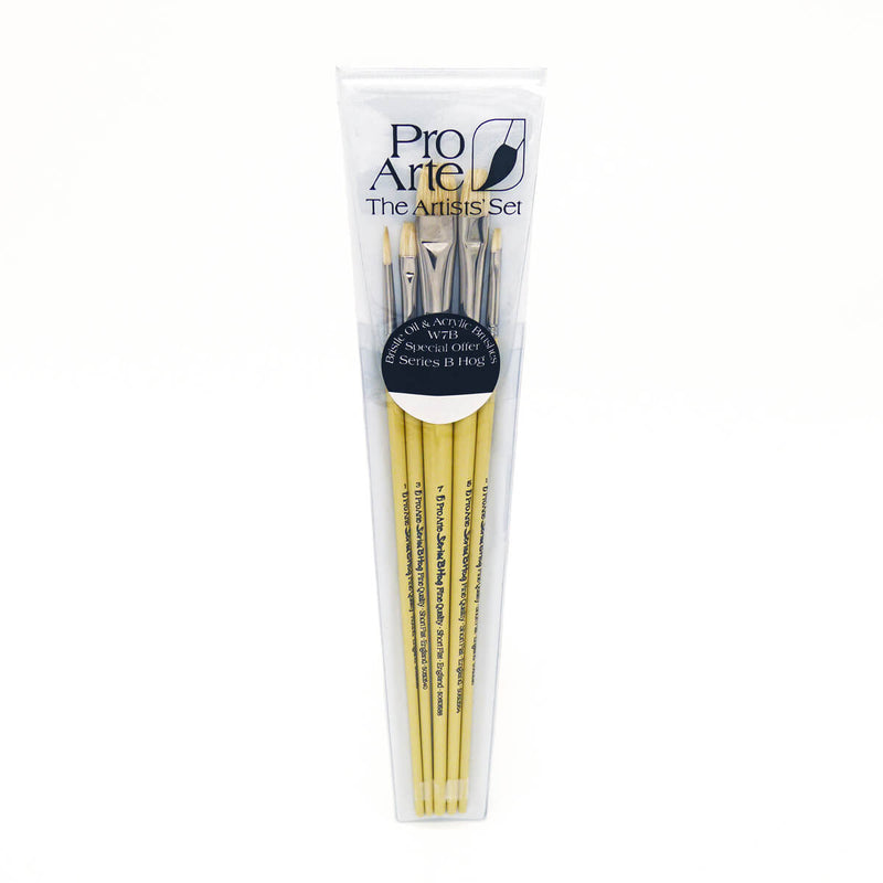 Pro Arte Series B Oil Brush Set W7B