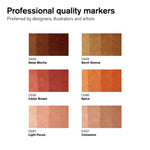 Winsor & Newton Promarker Skin Tones - Set 2 (6 Pens)