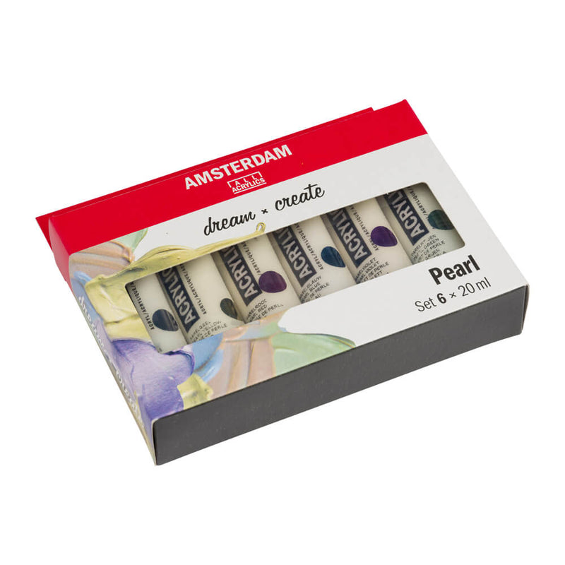 Amsterdam Acrylic Pearl Set 6x20ml