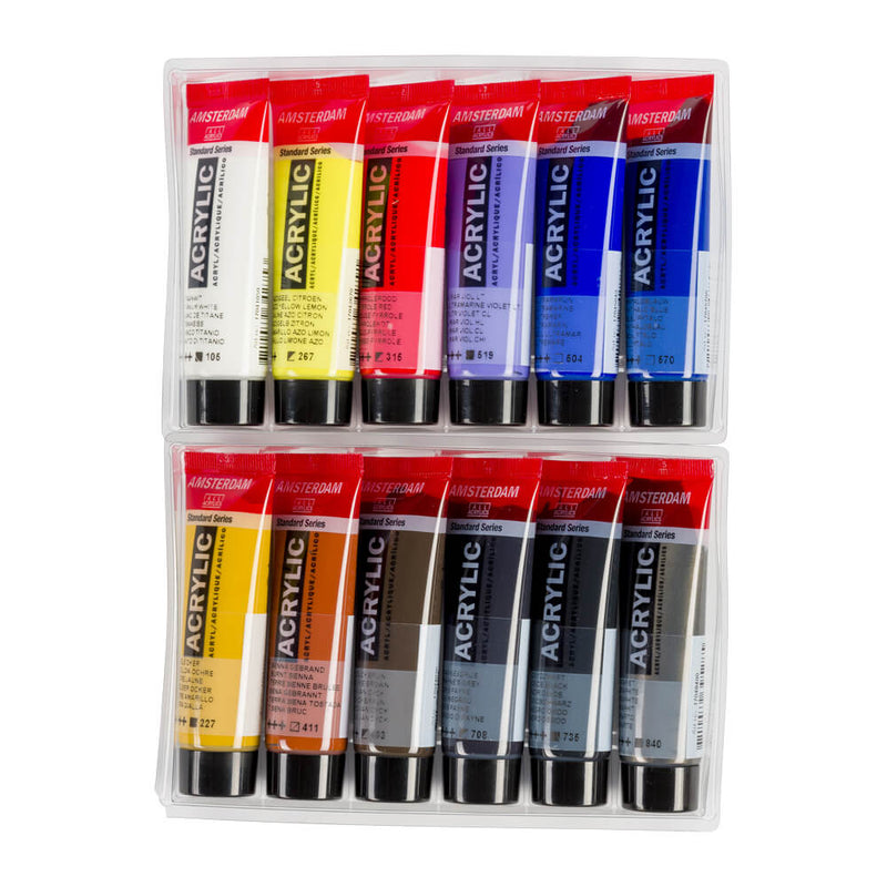 Amsterdam Acrylic Urban Set 12 x 20ml