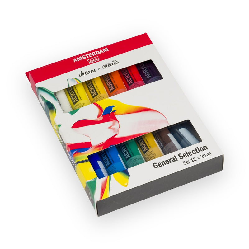 Amsterdam Acrylic - General Set (12 x 20ml)
