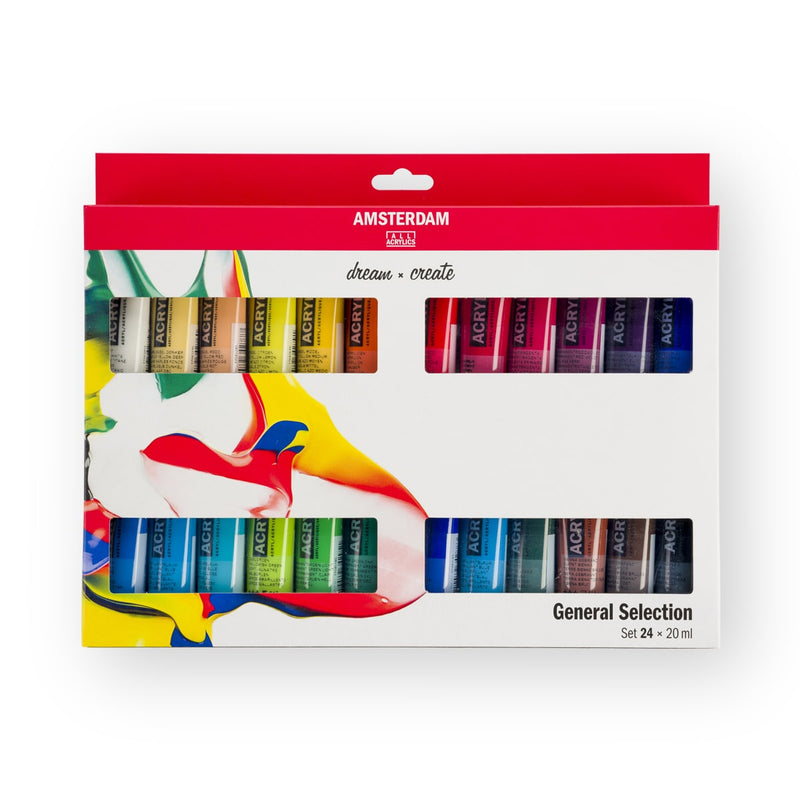 Amsterdam Acrylic - General Set (24 x 20ml)