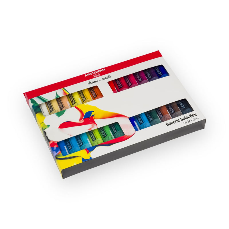 Amsterdam Acrylic - General Set (24 x 20ml)