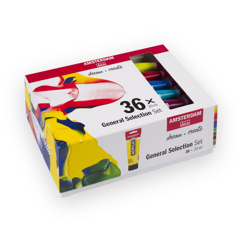 Amsterdam Acrylic General Set (36 x 20ml)