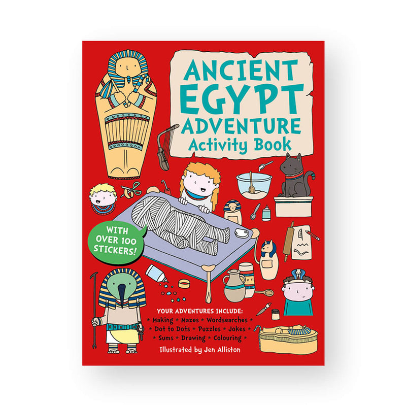 Ancient Egypt Adventure Activity Book by Jen Alliston