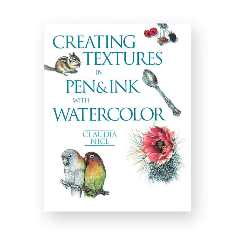 Creating Textures in Pen & Ink with Watercolor by Claudia Nice