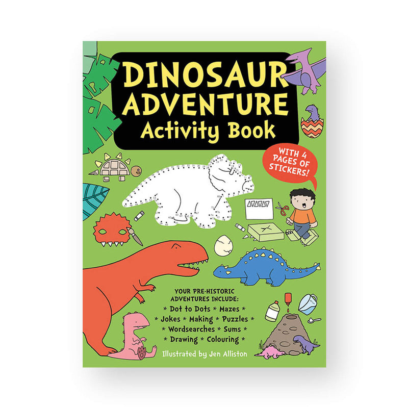 Dinosaur Adventure Activity Book by Jen Alliston