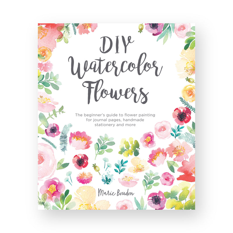 DIY Watercolour Flowers by Marie Boudon