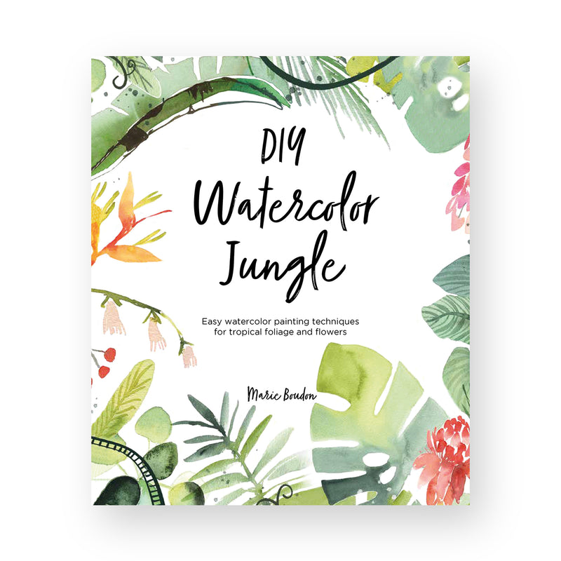 DIY  Watercolour Jungle  by Marie Boudon