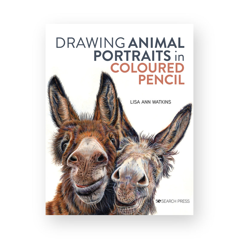 Drawing Animal Portraits in Coloured Pencil by Lisa Ann Watkins