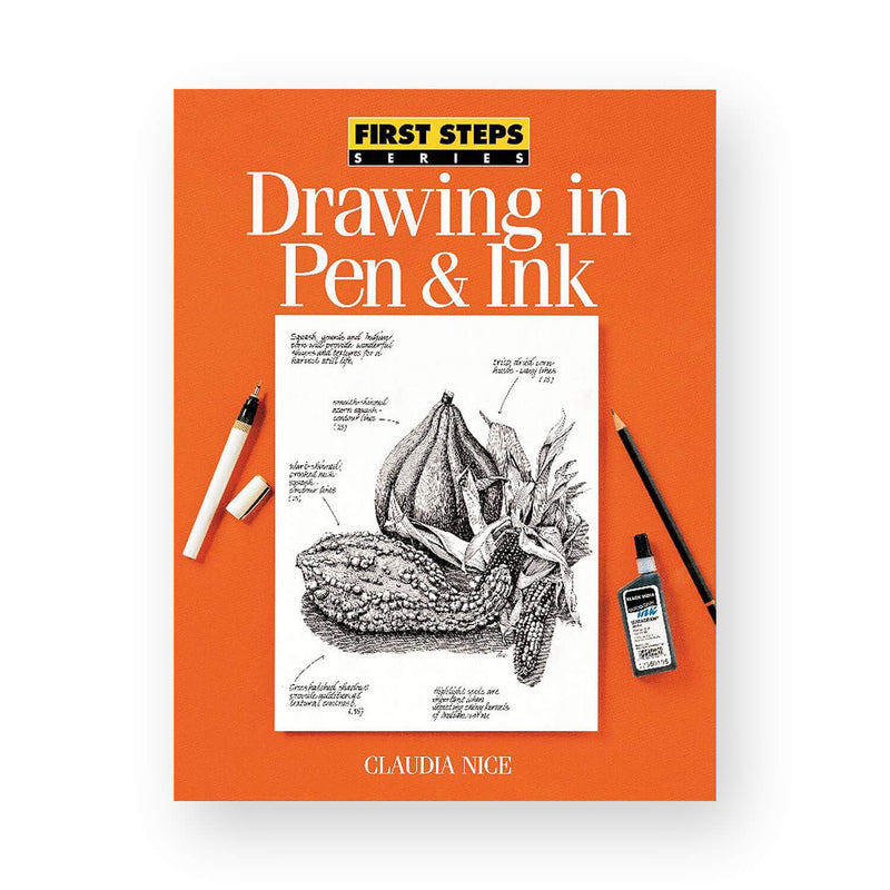 Drawing in Pen & Ink by Claudia Nice