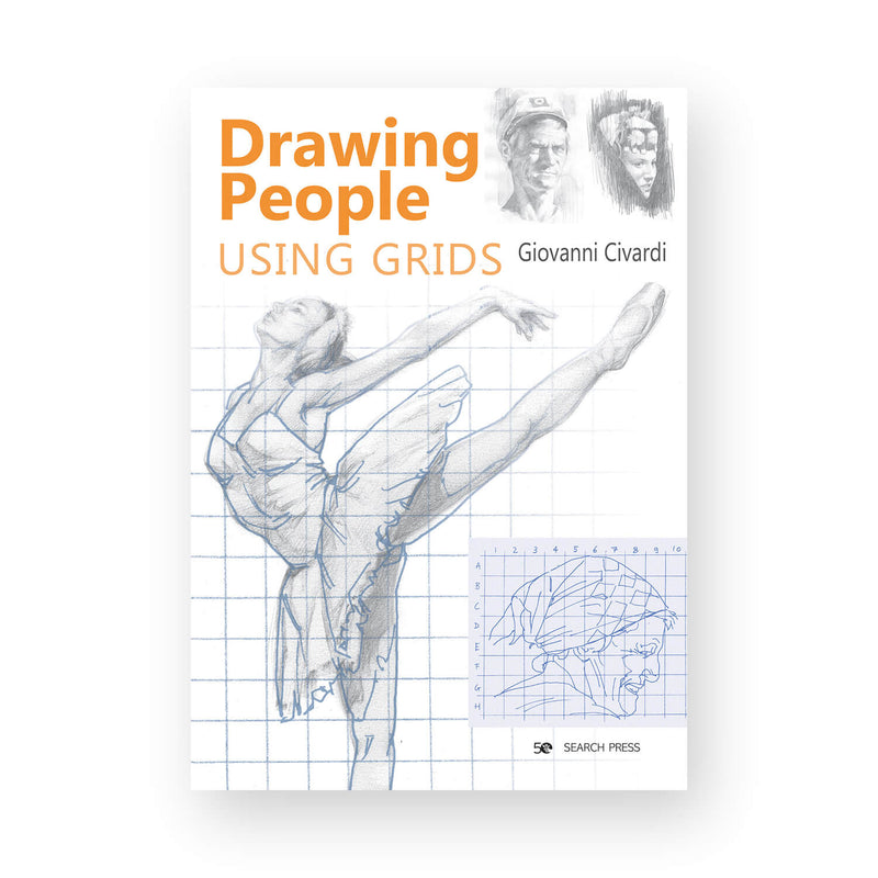 Drawing  People Using Grids by Giovanni Civardi