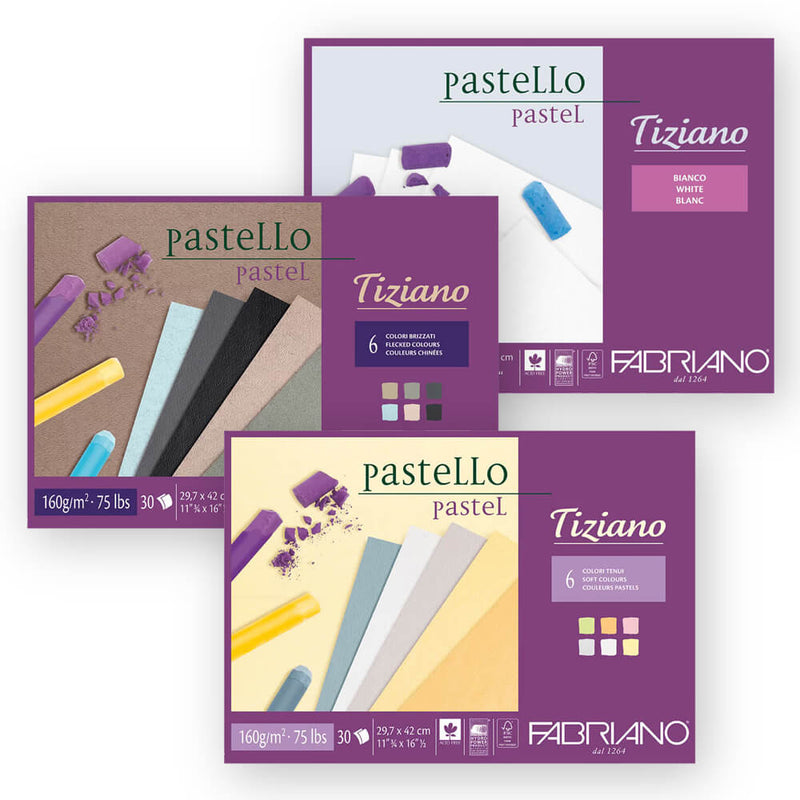 Fabriano Tiziano Pastel Paper Pads