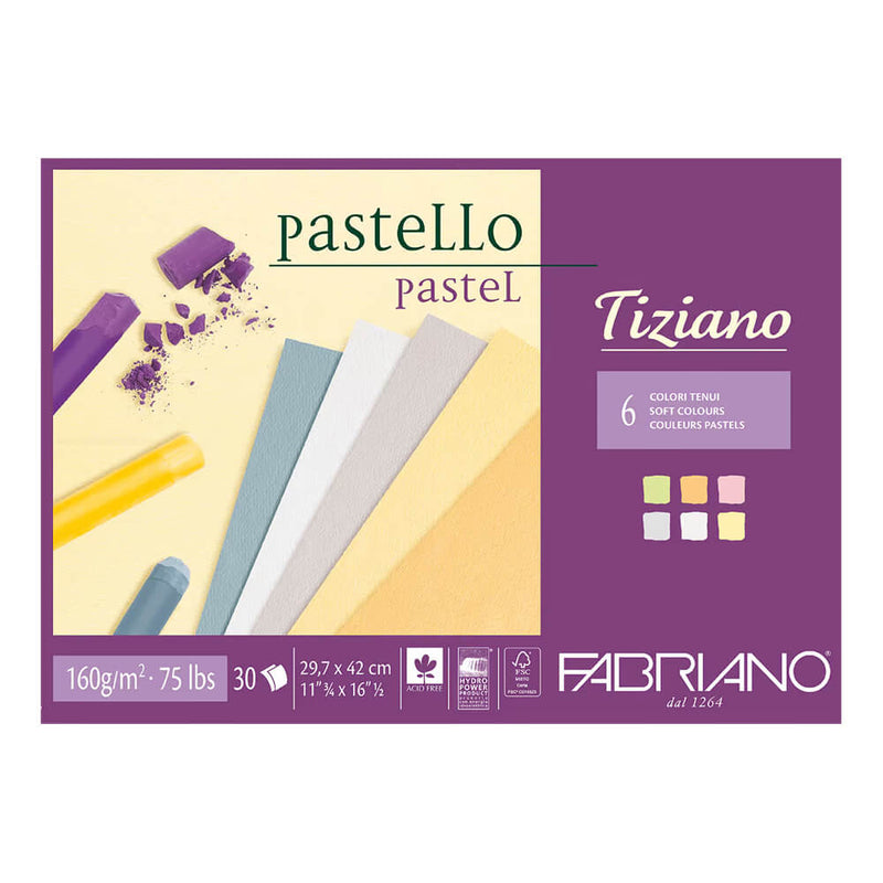 Fabriano Tiziano Pastel Paper Pads