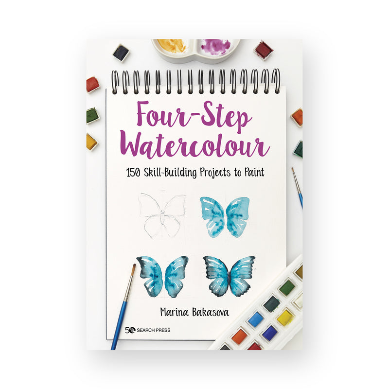 Four-Step Watercolour by Marina Bakasova