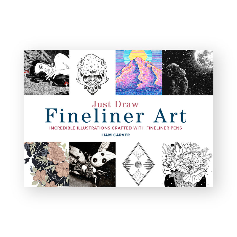 Just Draw Fineliner Art by Liam Carver
