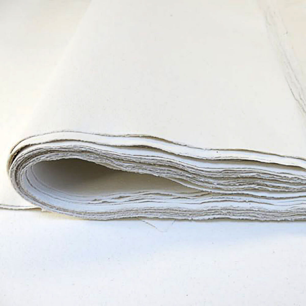 Money Rag Paper Khadi Handmade Light Weight Cotton Rag Paper (45x64cm) Single Sheets ...
