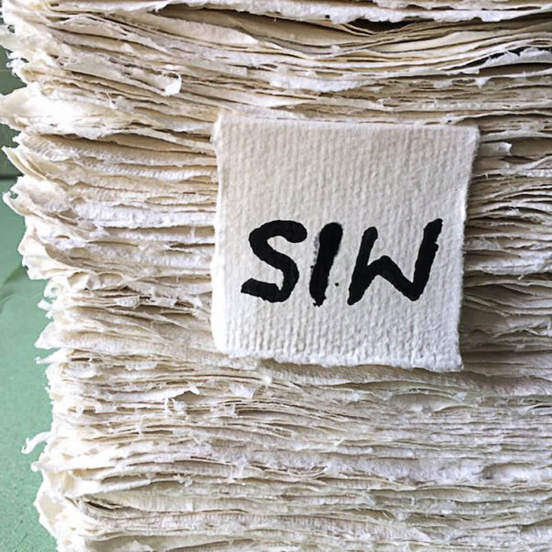 Khadi Handmade White Cotton Rag Paper (56x76cm) Single Sheets