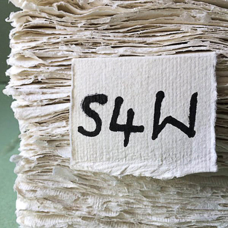 Khadi Handmade White Cotton Rag Paper (56x76cm) Single Sheets