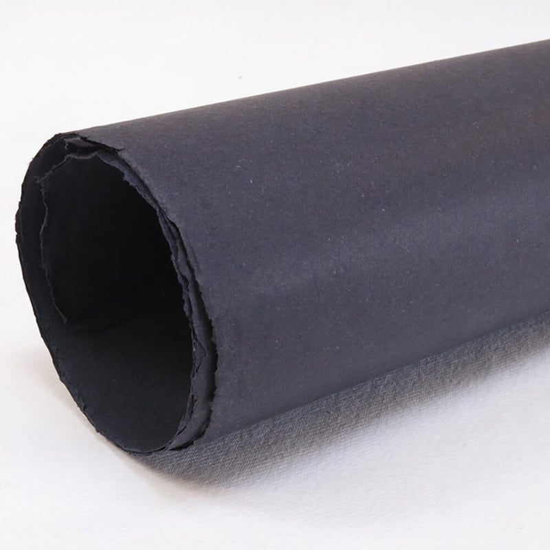 Khadi Handmade Black and Grey Cotton Rag Paper (56x76cm) Single Sheets