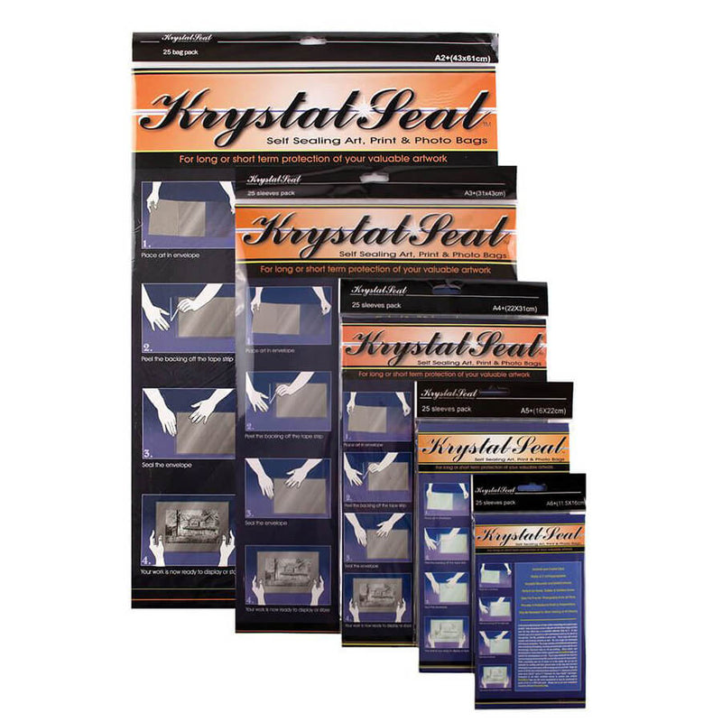 Krystal Seal Sleeves (25 Pack)