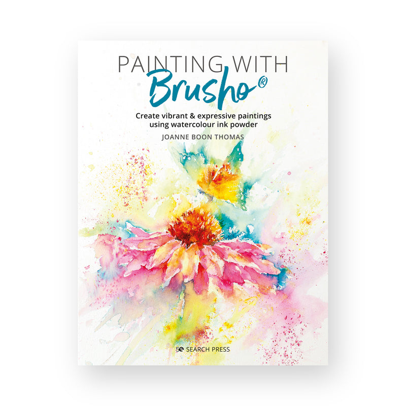 Painting with Brusho by Joanne Boon Thomas