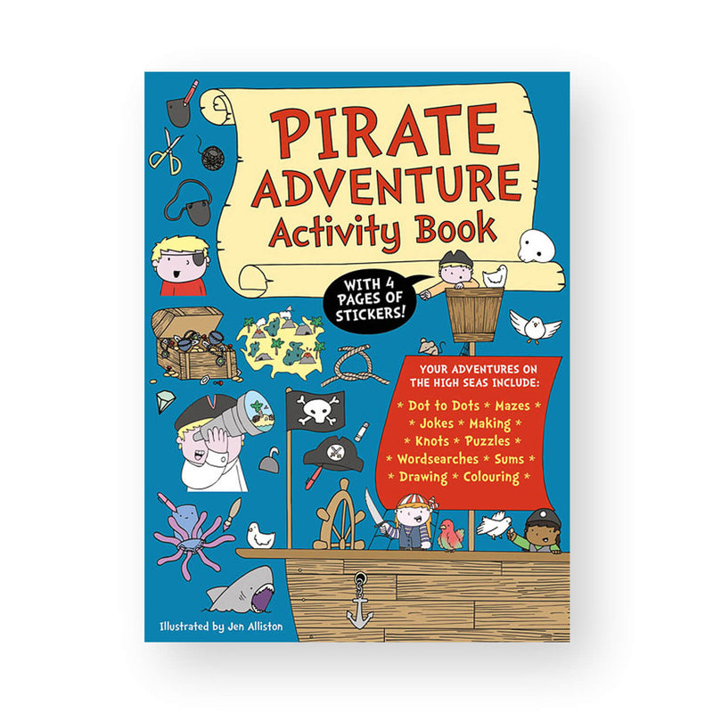 Pirate Adventure Activity Book by Jen Alliston