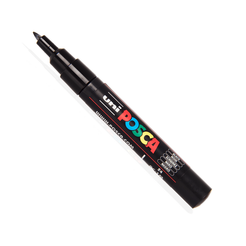 Posca PC-1M 0.7mm Bullet Tip Acrylic Marker Pen