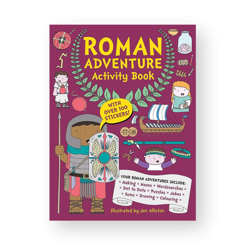 Roman Adventure Activity Book by Jen Alliston