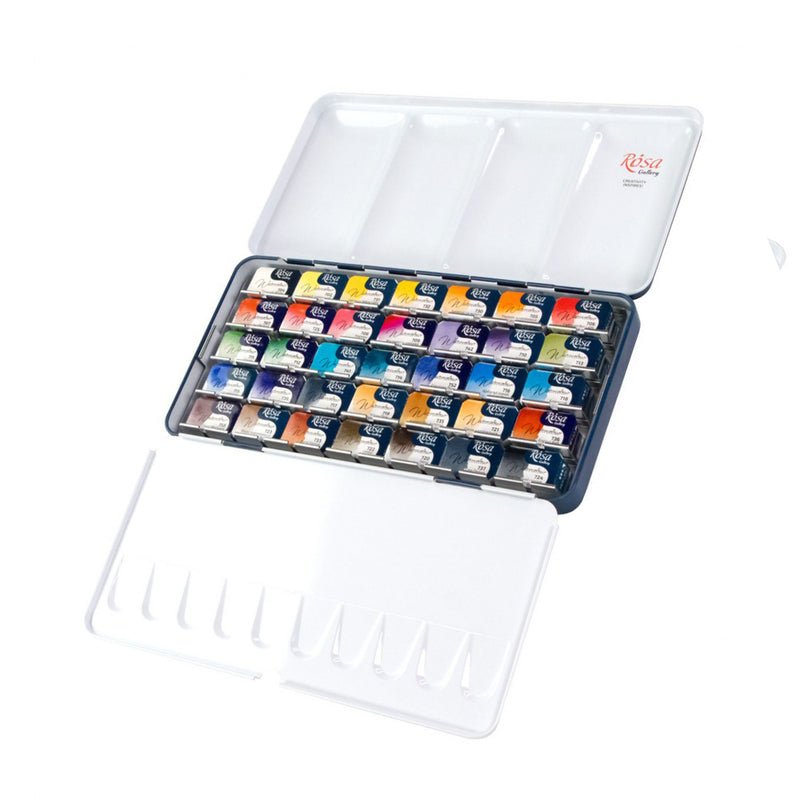 Rosa Gallery Artists' Watercolours Classic Set (35 Whole Pans)