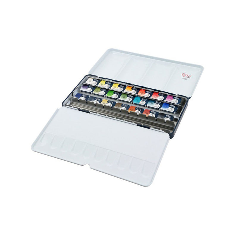 ROSA Gallery Artists' Watercolours Modern Set (21 Whole Pans)