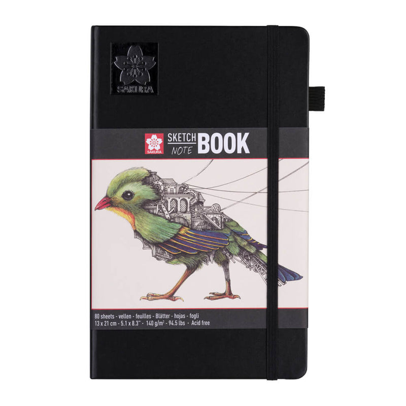 Sakura Hardback Sketch/Note Books (Cream Paper)