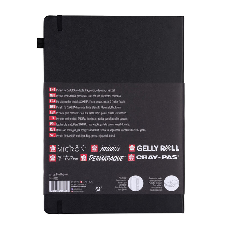 Sakura Hardback Sketch/Note Books (Cream Paper)